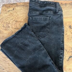 Torrid #feel the fit luxe slim boot cut black jeans size 14 short